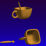 cup and spoon