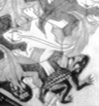 Fragment of Escher's Reptiles